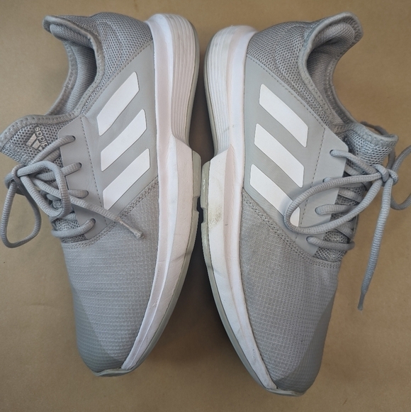 Adidas Game Court Men’s sz 7 Tennis Shoe Sneaker gray Trainer Tennis Shoe #Gz851 main image 10